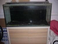 fluval fresh f90 fish tank and cabinet
