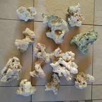 Coral Rock 12kg 12 pieces £15 new not used