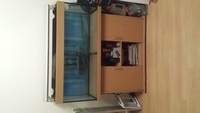 JUWEL RIO 240 4 FOOT FISHTANK WITH STAND AND TWIN T5 LIGHT UNIT £150 ONO