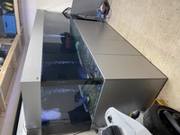 9ftx3ftx32inch tank, stand , sump all running equipment