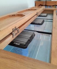 £499 ONO - Aqua Oak 5ft x 2.5ft x 2ft 350L Aquarium & Cabinet & equipment - Ashford, Kent