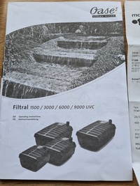 Fibreglass pond and pump for sale £200