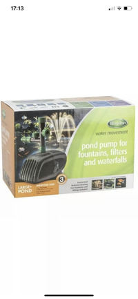 Pond pump
