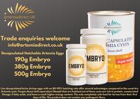 Leading Supplier of Artemia Direct Embryo Products in the UK