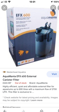 Aqua mantis efx 600