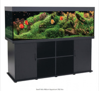Brand New 6x2x2 Aquarium, Only £999.95 includes cabinet lights and filter, heater colour black.