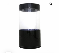 Reserved ………DANUBE CYLINDER ACRYLIC AQUARIUM COMPLETE SET UP