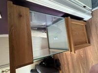 NEW Pine oak Aquarium Cube 155 litres