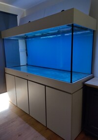 Large ND aquatics tank and cabinet