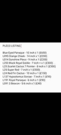 HIGH END PLECO COLLECTION