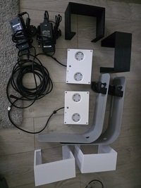 Ai Hydra 32HD x2 with slim mount and difusers